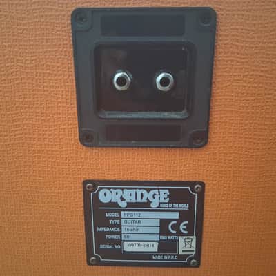 Orange PPC112 60-Watt 1x12" Guitar Cabinet 2010s - Orange Bild 2