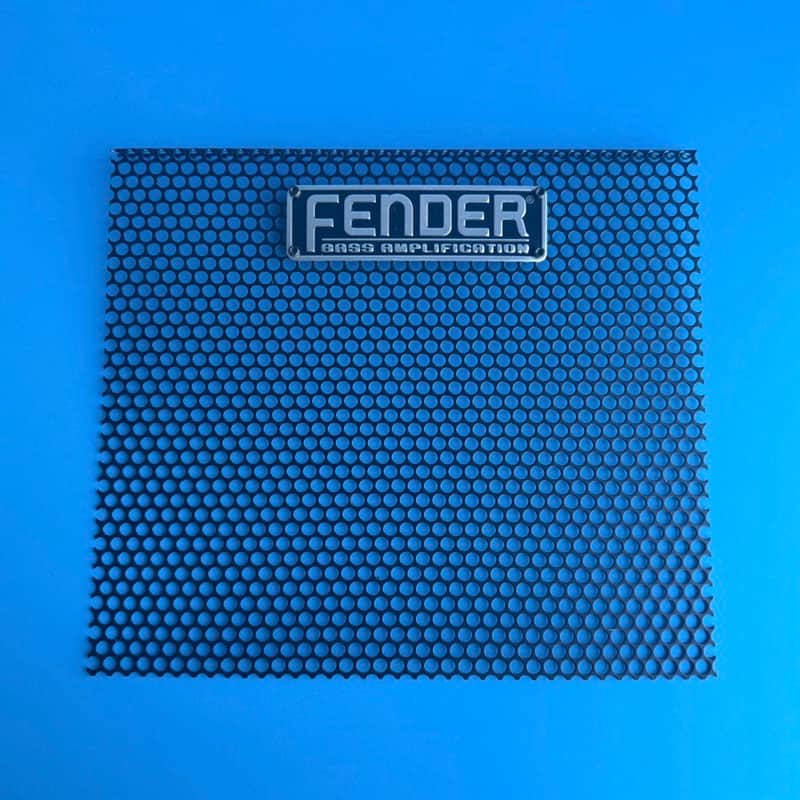 Fender Rumble 15 (PR497) Bass Amplifier Part: Speaker Cover Grille w/Emblem Logo image 1