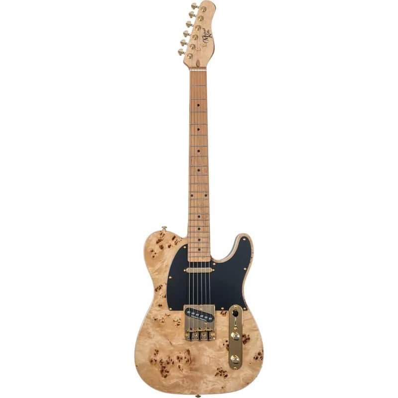Michael Kelly MK50MNBMSN Mod Shop 50 Duncan Quilt Maple Top Swamp Ash Body Roasted Maple Neck 6-String Electric Guitar image 1