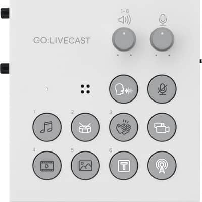 Roland GO:LIVECAST Smartphone Live Streaming Mixer 2020 - White image 1