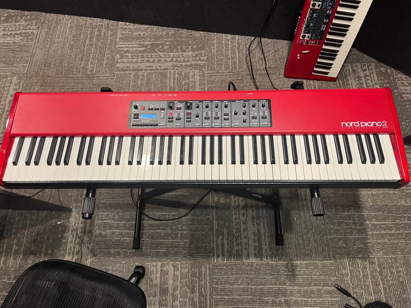 Nord Piano 2 HA88 Hammer Action 88-Key Digital Piano 2012 - 2016 - Red image 1