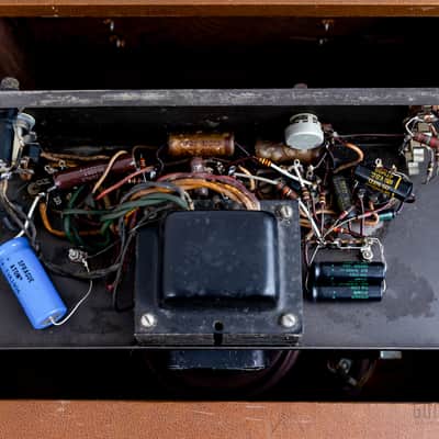 1953 Gibson BR-6 Vintage 1x10 Tube Amp, Serviced image 11