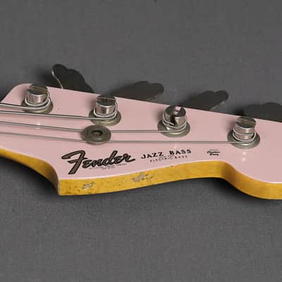 Fender Custom Shop Jazz Bass 1962 Heavy Relic Shell Pink image 16