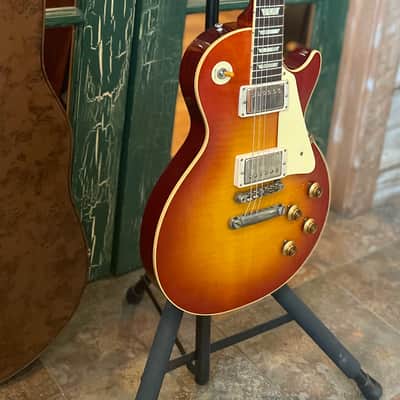 Gibson 1959 Les Paul Standard Reissue Ultra Light Aged Sunrise Teaburst w/ OHSC image 4