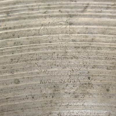 Avedis Zildjian 20" Heavy Ride Cymbal • Hollow Ink Logo • CO. Stamp • 2616g image 4