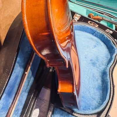 Josef Lorenz Luby (Schonbach) 4/4 Violin – Czechoslovakia w/ Case & Bow image 18