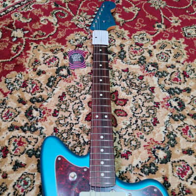 *NEW IN BOX* 2023 Fender Japan FSR Hybrid II Jazzmaster Satin Ocean Turquoise Metallic with Matching Headstock, MIJ JD23 image 15