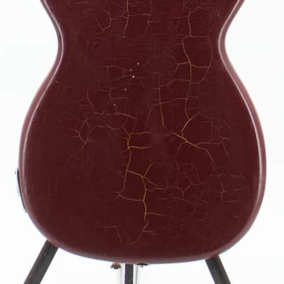 Used AS/IS Harmony Stratotone H44 Electric Guitar Refinished w/ Modified Jack/Screws - Fair Condition image 17