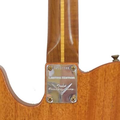 Fender Telecaster Thinline Relic P90 LTD Black image 8
