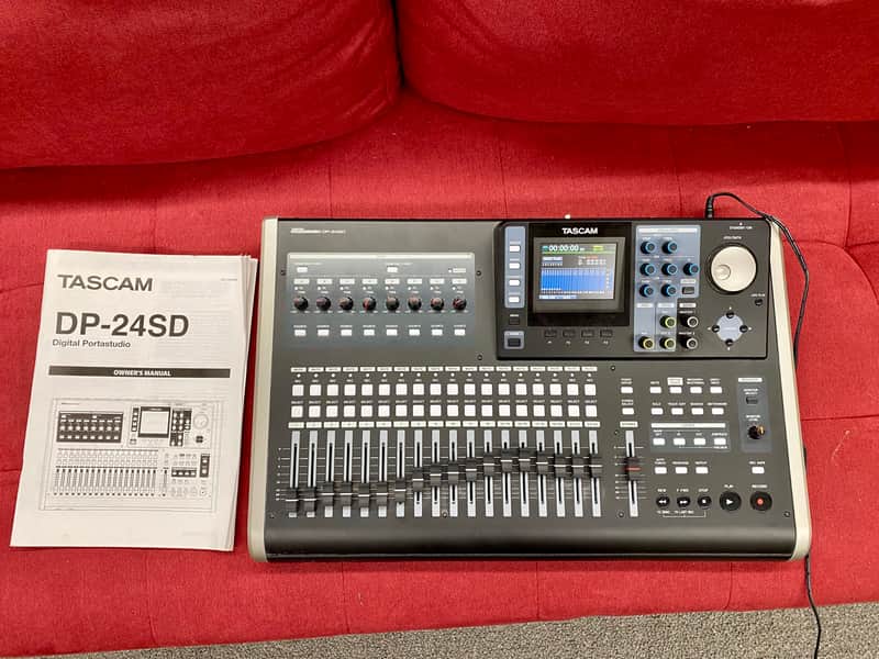 TASCAM Dp-24SD 24-track Digital Multitrack Recorder and Workstation image 1