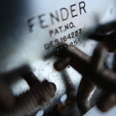 Left Handed Fender Telecaster Bridge  PAT.PEND. Tele / 60's 70's  Chrome 62 Relic RI Lefty image 7
