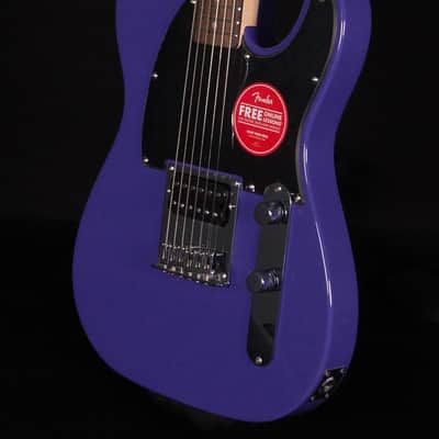 Squier Sonic Esquire H, Laurel FB, Ultraviolet image 2