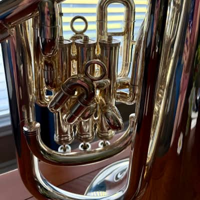 Allora AEP-550 Paris Euphonium Series 4-Valve 2019 - Silver image 3