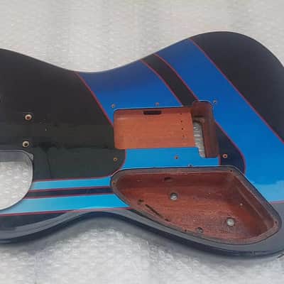 1981 CHARVEL SAN DIMAS BODY with HOT ROD GRAPHICS - made in USA - PRE PRODUCTION image 5