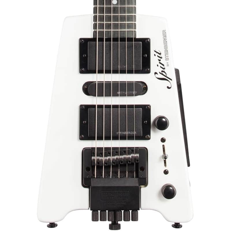 Steinberger Spirit GT-PRO Deluxe HSH Guitar - White image 1