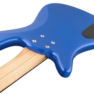 Warwick RockBass Streamer LX 5-String Blue Metallic High Polish image 5
