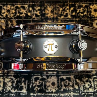 DW 3.14" x 14" Collector's Series Maple Pi Snare Drum - Ebony w/ Black Nickel Hardware image 1