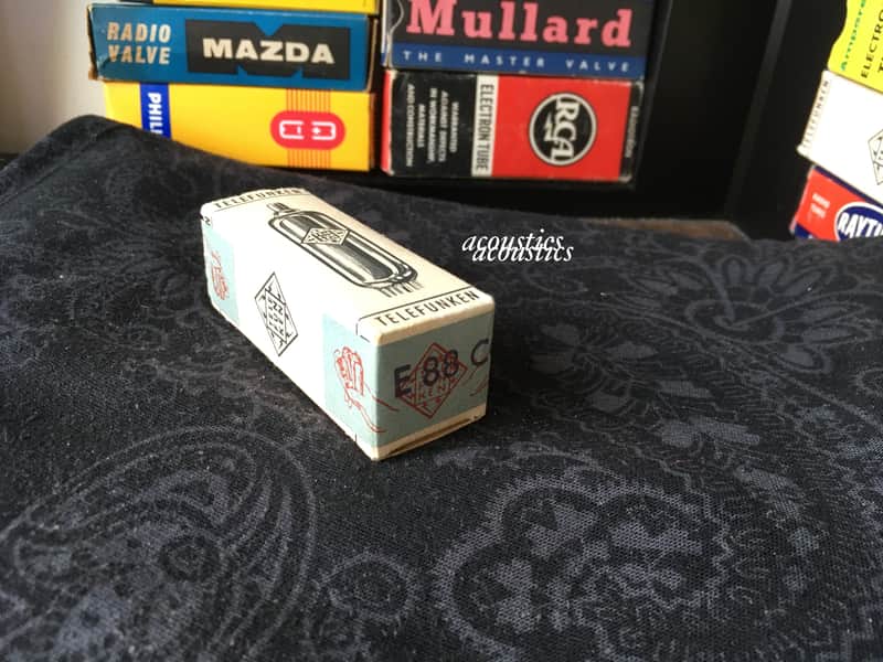 telefunken cca tube - 6922 e88cc 6dj8 image 1