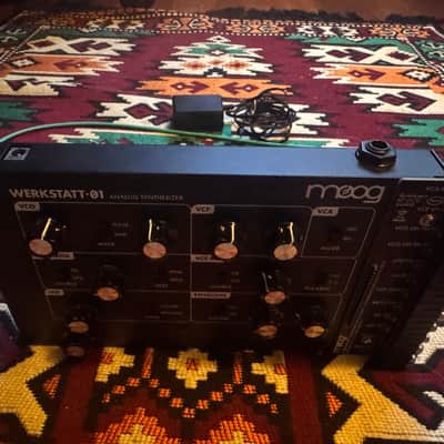 Moog Werkstatt-Ø1 Analog Synthesizer Kit 2020 - Present - Black image 5