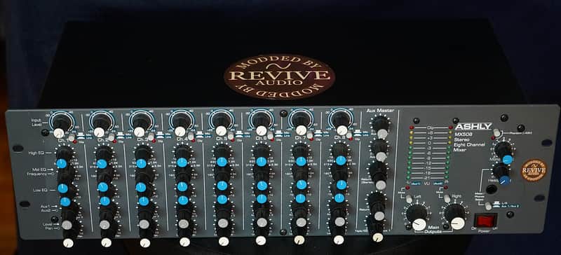 Ashly MX-508 8-Channel Rackmount Mixer MX508 image 1