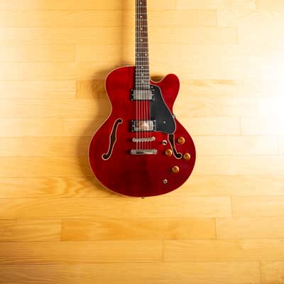 Carlo Robelli Semi Hollow 335 Style Single Cut image 2