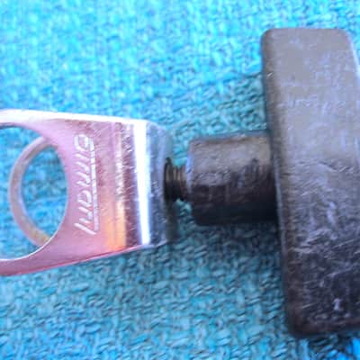 Ludwig Stand Hardware Collar Joint U-Clamp C-Bracket - Vintage image 3
