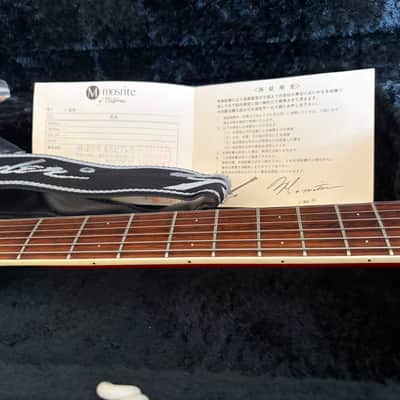 Mosrite Of California The Ventures Sunburst Vibramute Tremolo Japan OHSC MIJ image 5