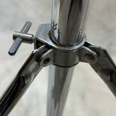 Ludwig Hercules Swivel foot/tube leg Straight Cymbal Stand (1285-CyS-12275) early 70's - chrome image 12