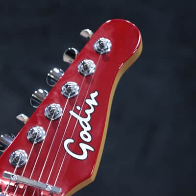 Godin Redline 85 Limited Edition "B-Stock" EMG Pickups Electric Guitar w/Bag image 20