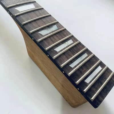 Mahogany Wood DIY Projecy Guitar Neck, Rosewood Fingerboard image 4