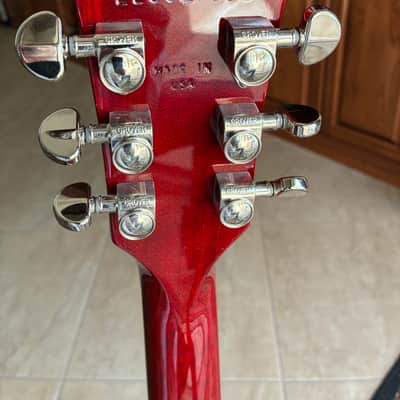Gibson 2021 Les Paul Classic w/57 Classics and 59 Harness. Translucent Cherry image 9