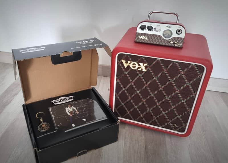 Vox Brian May Signature MV50 with 1x8" Cabinet 2023 - Red image 1