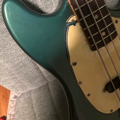 1971 Fender Mustang Bass Competition Burgundy image 6