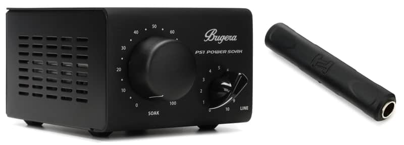 Bugera PS1 Passive 100-watt Power Attenuator  Bundle with Hosa GPP-105 1/4 inch TRS to 1/4 inch TRS Coupler image 1