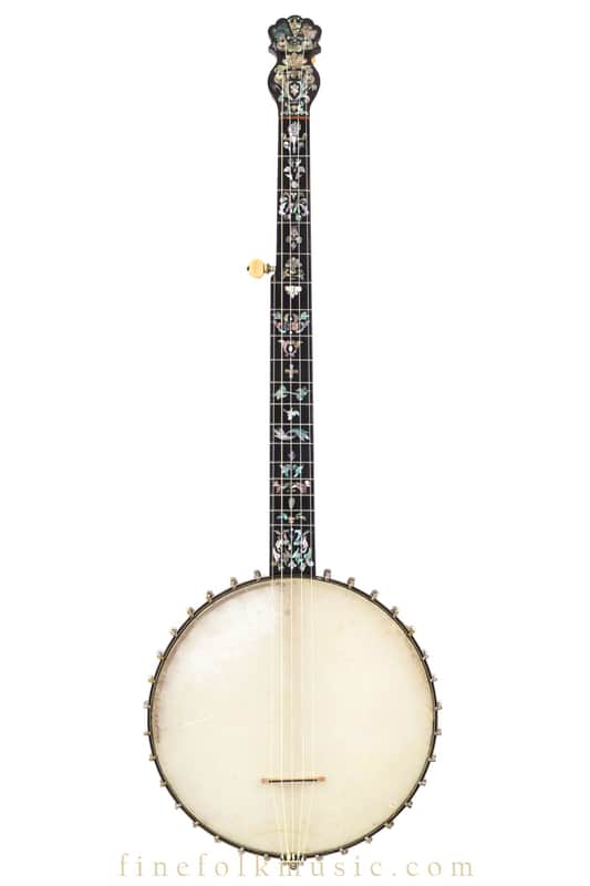 1900s UNKNOWN PRESENTATION 5-STRING BANJO | Reverb