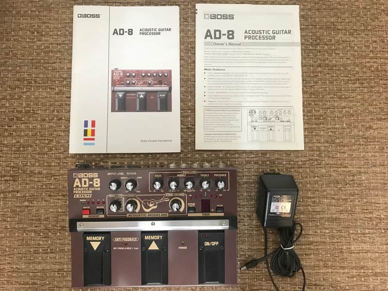 Boss AD-8 Acoustic Guitar Processor – Excellent Condition image 1
