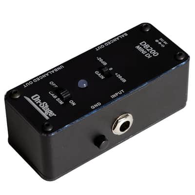 On-Stage DB200 Mini DI Direct Injection Box image 2