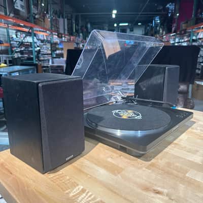 Audio-Technica AT-LP70X-BG Automatic Belt Drive Turntable Package with Edifier R990BT Bluetooth Speakers image 3