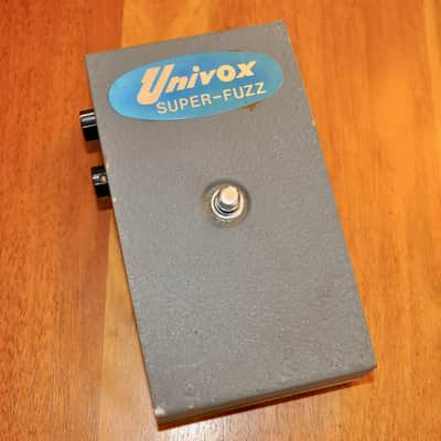 Univox Super Fuzz c. 1970 Gray Battleship image 1