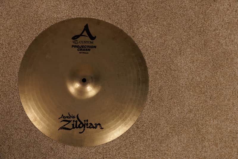 1999 Zildjian A Custom 16" Projection Crash Cymbal 1222g image 1