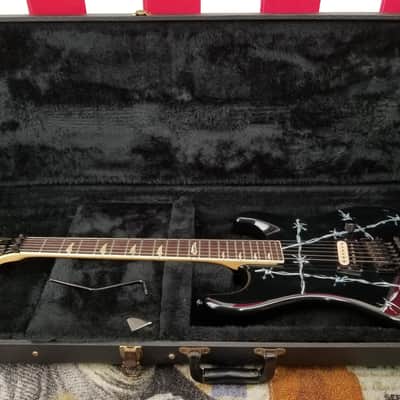 1989 Kramer Baretta - Barb Wire Knapp Graphic - 100% Original - With Case image 8