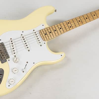 Fender Eric Clapton Stratocaster Maple Fingerboard White Pre Owned 2021 - Maple Fingerboard White image 6