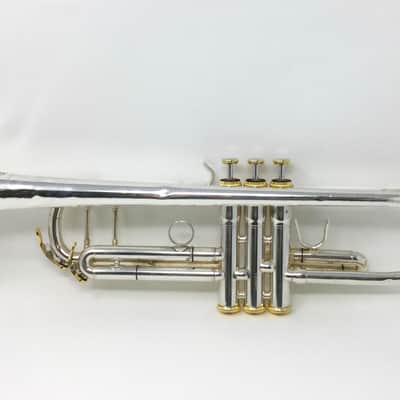 Jupiter Carnegie XL Series CTR-100 Trumpet Silver with Gold Trim image 1