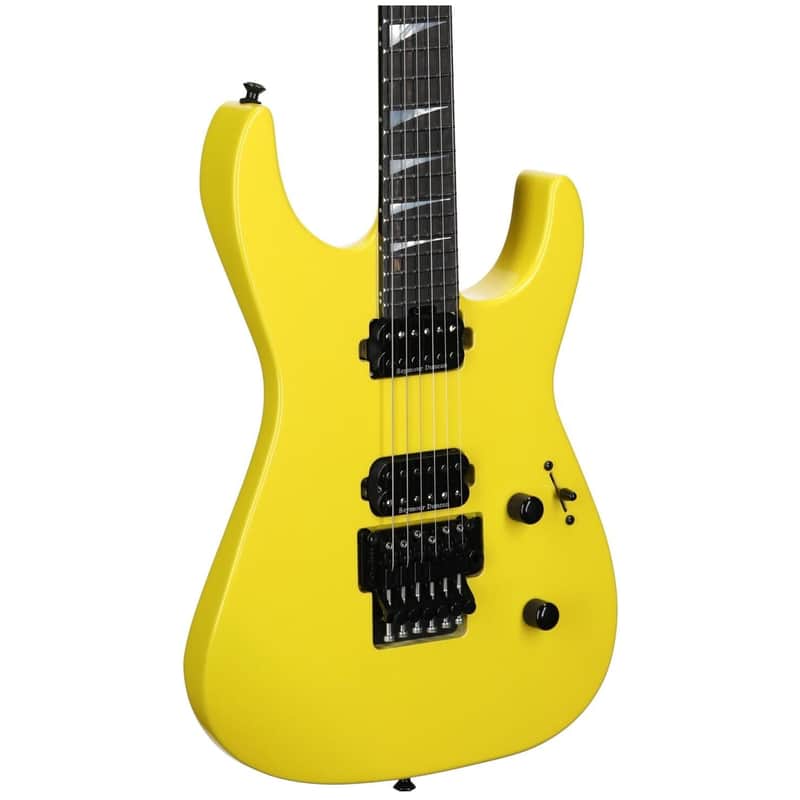 Jackson American Soloist SL2 DX Electric Guitar (with Case), Lemon Ice image 1