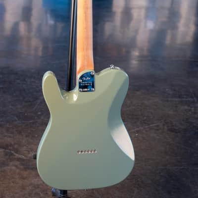 FENDER DEALER EXCLUSIVE AMERICAN ULTRA II TELECASTER, ROASTED MAPLE - ANTIQUE OLIVE image 7