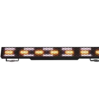 American DJ ELE180 Elektron Bar FX;1-meter strobe &blinder Features seven 40W amber LEDs (1800K) for brilliant blinder effects and 528 RGB SMD LEDs for vibrant color chases image 4