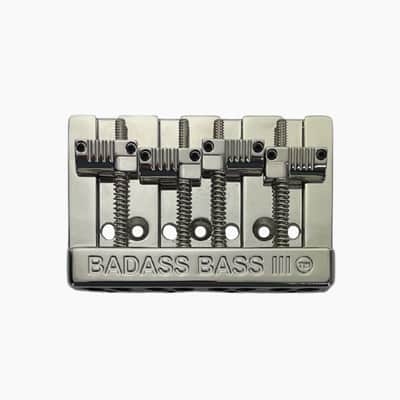 Leo Quan Badass III Bass Bridge - Nickel