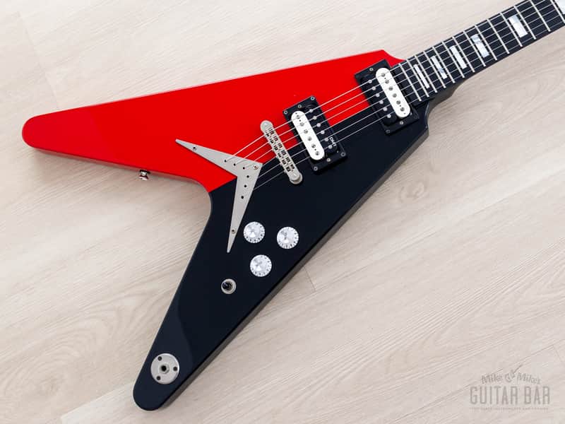 2015 Dean Custom Shop USA Michael Schenker Red Black Flying V, Signed 1 of 50 w/ Case, CoA, Tags image 1