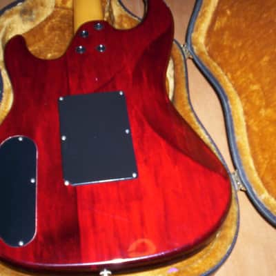 Vintage Aria Pro II / Case CT Series /Floyd Rose early 80's Red Mahogany image 14
