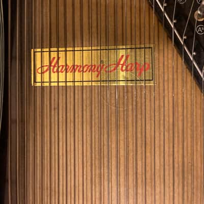 Vintage Harmony Autoharp 1970s Sunburst image 3